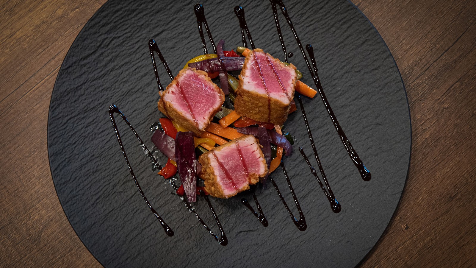 Illustrative stock photo of seared ahi tuna.